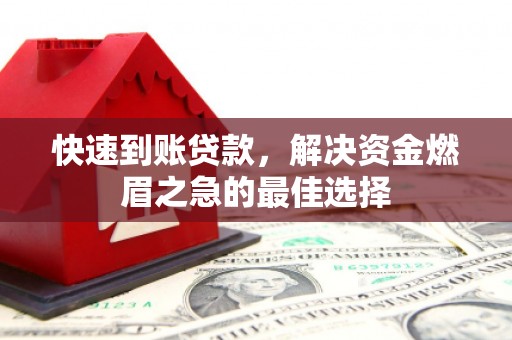 乐陵快速到账贷款，解决资金燃眉之急的最佳选择