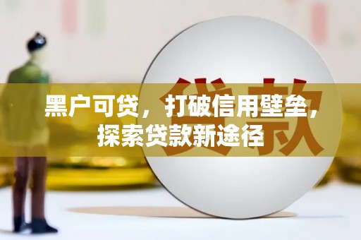 宁晋黑户可贷，打破信用壁垒，探索贷款新途径