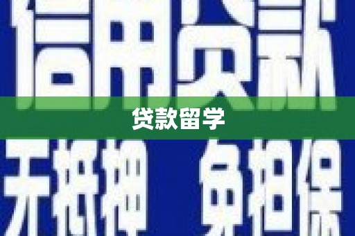 莱西贷款留学