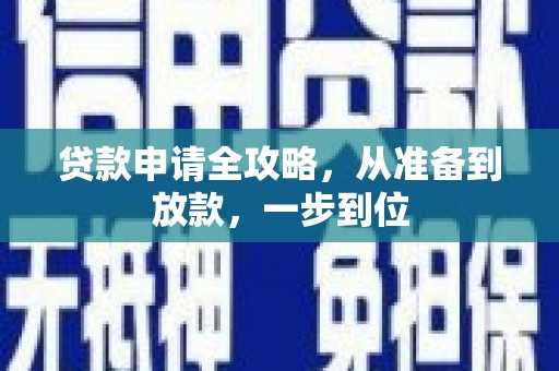 岳塘贷款申请全攻略，从准备到放款，一步到位
