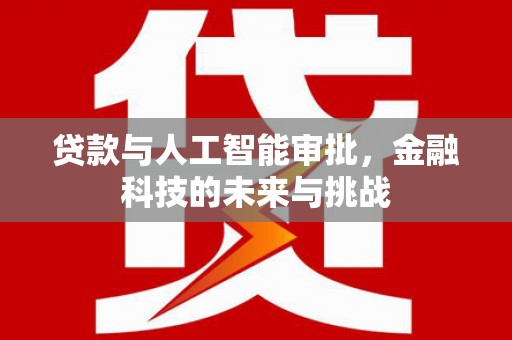 泉山贷款与人工智能审批，金融科技的未来与挑战