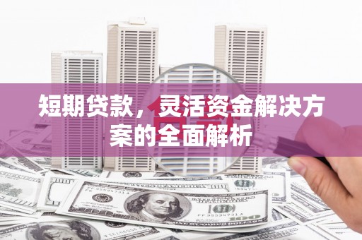 临夏短期贷款，灵活资金解决方案的全面解析