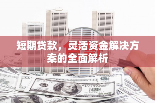 永寿短期贷款，灵活资金解决方案的全面解析