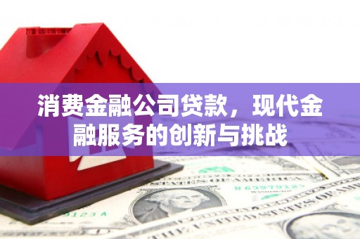 汶川消费金融公司贷款，现代金融服务的创新与挑战