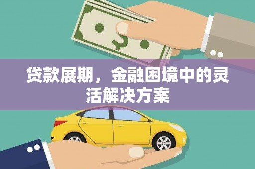 荔浦贷款展期，金融困境中的灵活解决方案