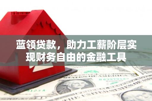 新营蓝领贷款，助力工薪阶层实现财务自由的金融工具