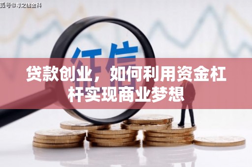 中卫贷款创业，如何利用资金杠杆实现商业梦想