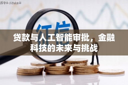 集美贷款与人工智能审批，金融科技的未来与挑战