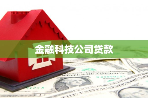 宿州金融科技公司贷款
