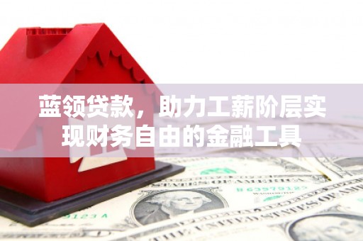 石狮蓝领贷款，助力工薪阶层实现财务自由的金融工具